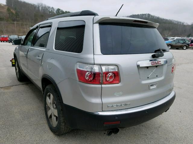 1GKLVMED7AJ129919 - 2010 GMC ACADIA SLT-1  photo 3