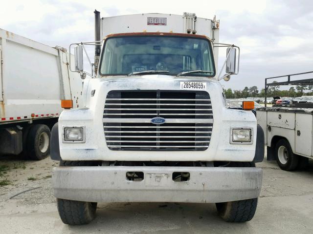 1FDZW82A8MVA27834 - 1991 FORD CONVENTION WHITE photo 9