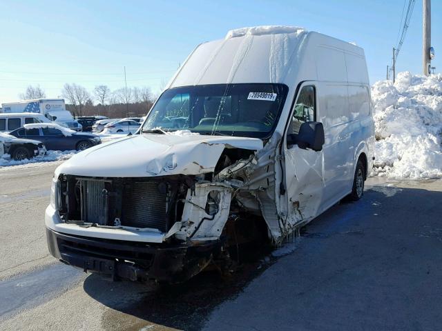 1N6BF0LY5EN109232 - 2014 NISSAN NV 2500 WHITE photo 2