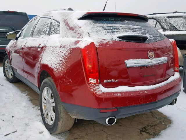 3GYFNGE36DS625079 - 2013 CADILLAC SRX LUXURY RED photo 3