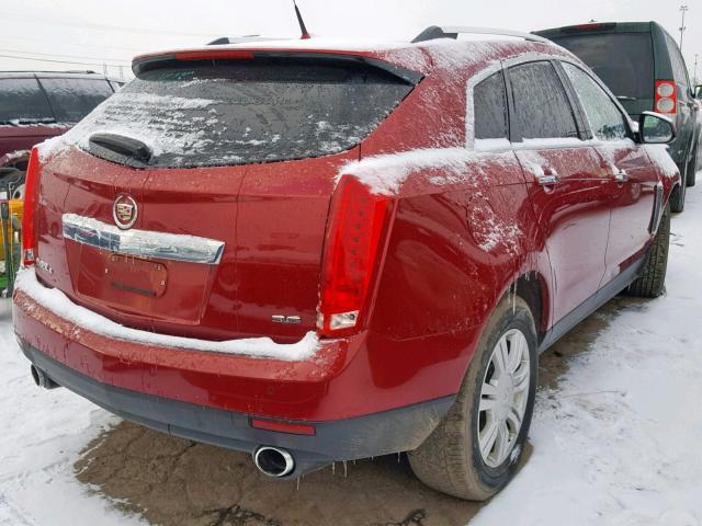 3GYFNGE36DS625079 - 2013 CADILLAC SRX LUXURY RED photo 4