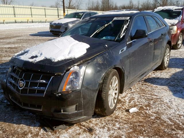 1G6DH8EY5B0105789 - 2011 CADILLAC CTS LUXURY BLACK photo 2