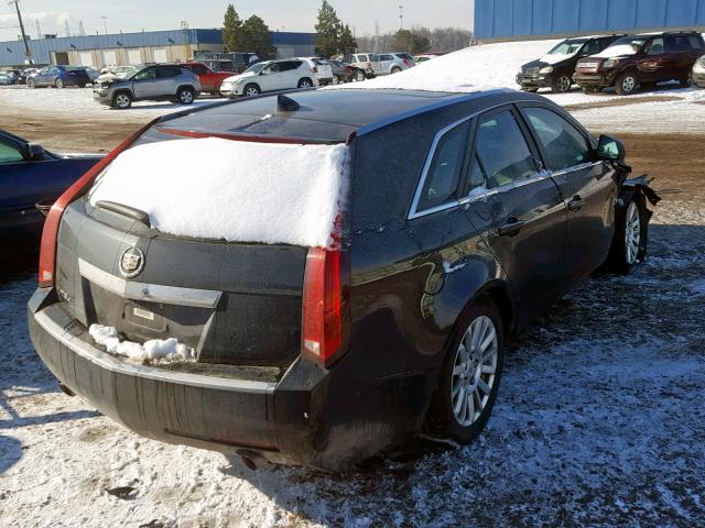 1G6DH8EY5B0105789 - 2011 CADILLAC CTS LUXURY BLACK photo 4