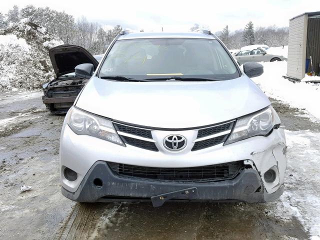 JTMBFREV0ED095191 - 2014 TOYOTA RAV4 LE SILVER photo 7