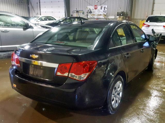 1G1PA5SG6E7187755 - 2014 CHEVROLET CRUZE LS BLACK photo 4