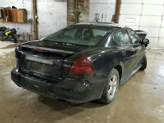 2G2WS522551354970 - 2005 PONTIAC GRAND PRIX BLACK photo 4