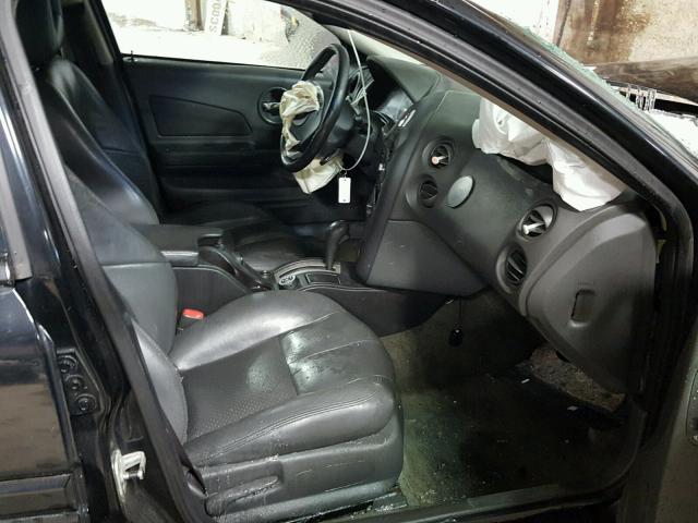 2G2WS522551354970 - 2005 PONTIAC GRAND PRIX BLACK photo 5