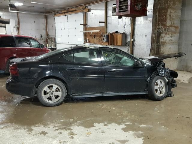 2G2WS522551354970 - 2005 PONTIAC GRAND PRIX BLACK photo 9