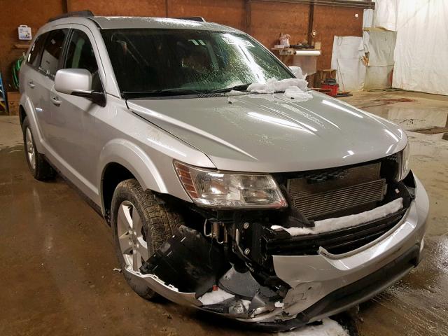 3D4PG1FG0BT562073 - 2011 DODGE JOURNEY MA SILVER photo 1