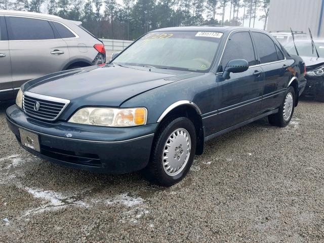 JH4KA9657TC004304 - 1996 ACURA 3.5RL GREEN photo 2