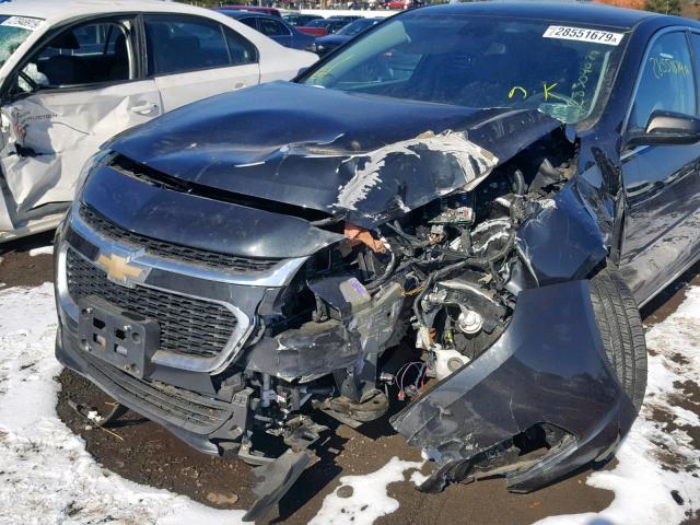 1G11B5SL6FF135971 - 2015 CHEVROLET MALIBU LS BLACK photo 9