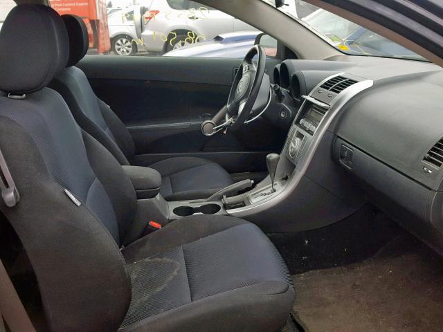 JTKDE167990294811 - 2009 TOYOTA SCION TC შავი ფოტო 5