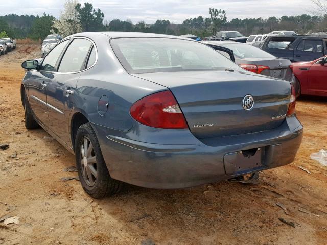 2G4WD582X71127852 - 2007 BUICK LACROSSE C BLUE photo 3