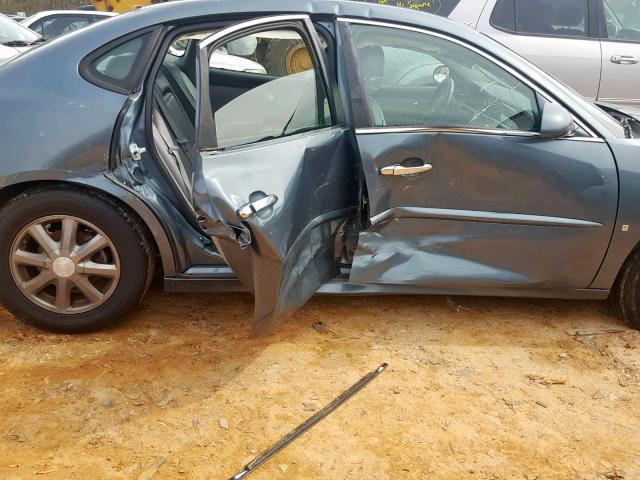 2G4WD582X71127852 - 2007 BUICK LACROSSE C BLUE photo 9