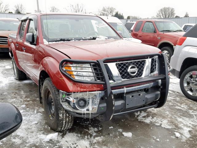 1N6AD07WX7C461781 - 2007 NISSAN FRONTIER C RED photo 1