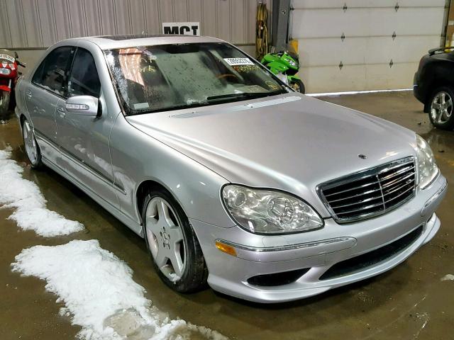 WDBNG84J14A386462 - 2004 MERCEDES-BENZ S 500 4MAT SILVER photo 1