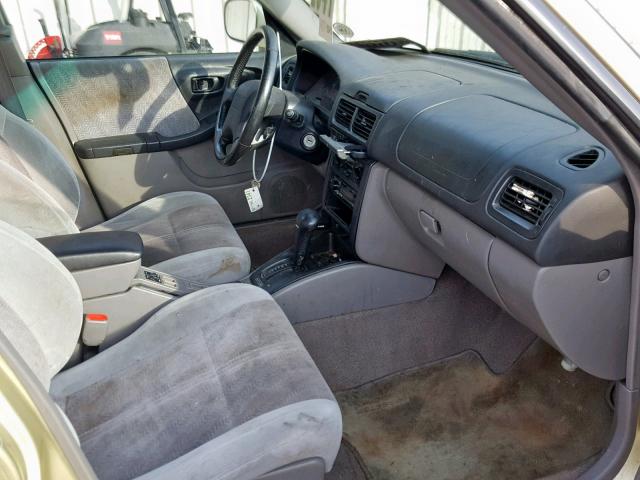 JF1SF65572H715625 - 2002 SUBARU FORESTER S GOLD photo 5