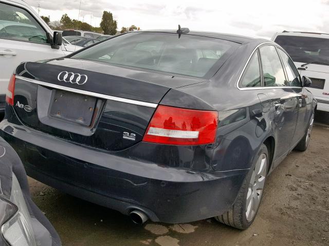 WAUDH74F06N191929 - 2006 AUDI A6 3.2 QUA BLACK photo 4