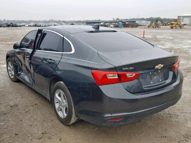 1G1ZB5ST3JF191278 - 2018 CHEVROLET MALIBU LS 石墨色 照片 3