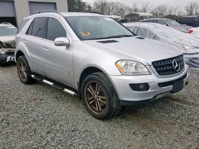 4JGBB86E36A018088 - 2006 MERCEDES-BENZ ML 350 SILVER photo 1