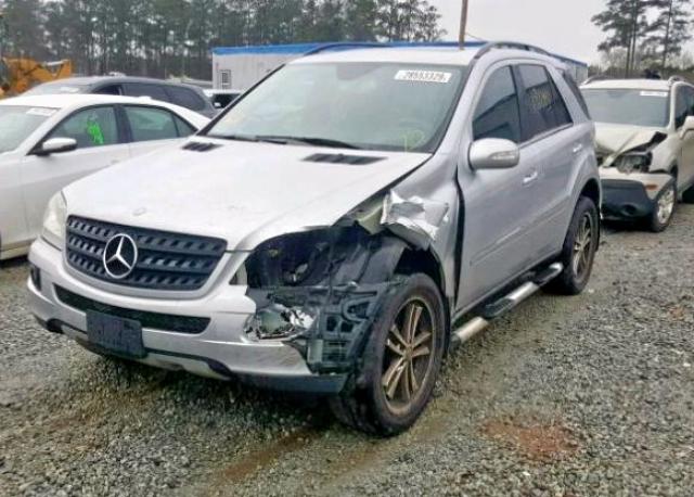 4JGBB86E36A018088 - 2006 MERCEDES-BENZ ML 350 SILVER photo 2