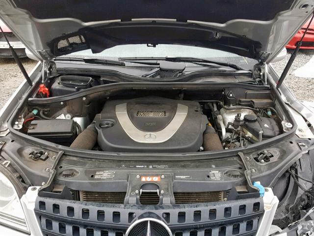 4JGBB86E36A018088 - 2006 MERCEDES-BENZ ML 350 SILVER photo 7