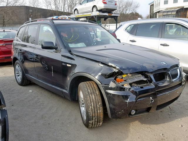 WBXPA93406WG89922 - 2006 BMW X3 3.0I BLACK photo 1