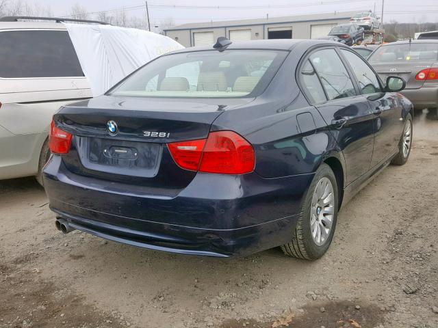 WBAPK5C55AA649539 - 2010 BMW 328 XI SUL BLUE photo 4