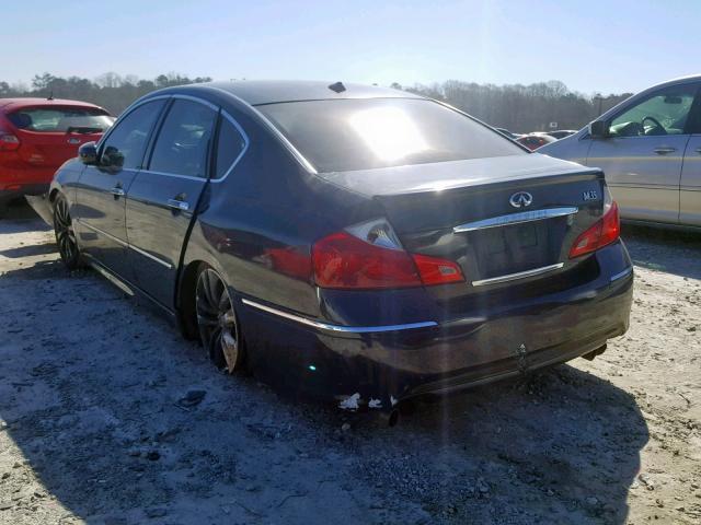 JNKAY01E68M605117 - 2008 INFINITI M35 BASE BLACK photo 3