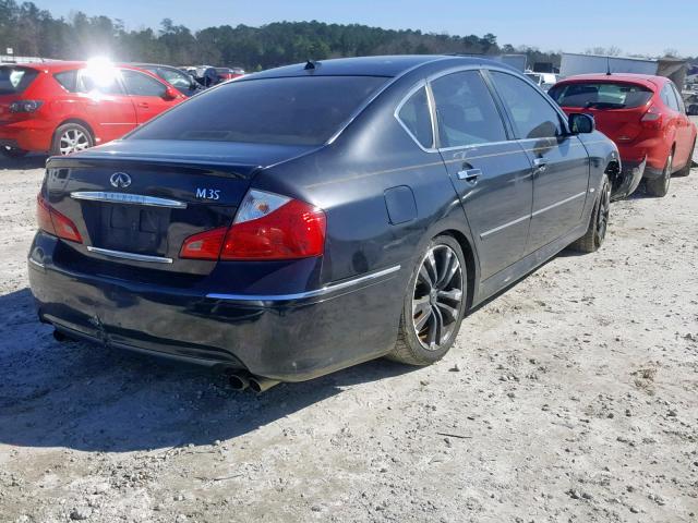 JNKAY01E68M605117 - 2008 INFINITI M35 BASE BLACK photo 4