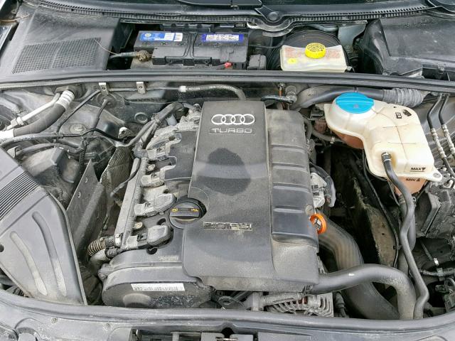 WAUKF68E08A117350 - 2008 AUDI A4 2.0T AV GRAY photo 7