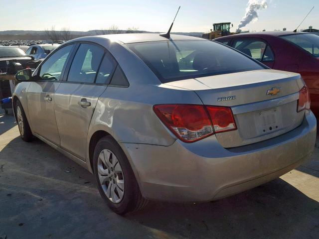 1G1PA5SG7E7148222 - 2014 CHEVROLET CRUZE LS TAN photo 3