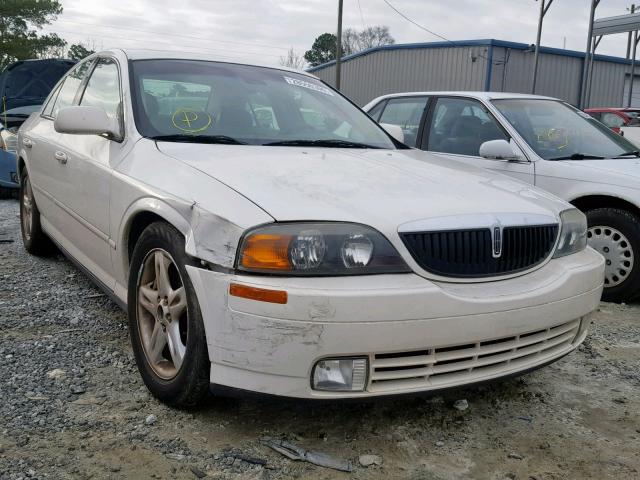 1LNHM86S02Y712653 - 2002 LINCOLN LS WHITE photo 1