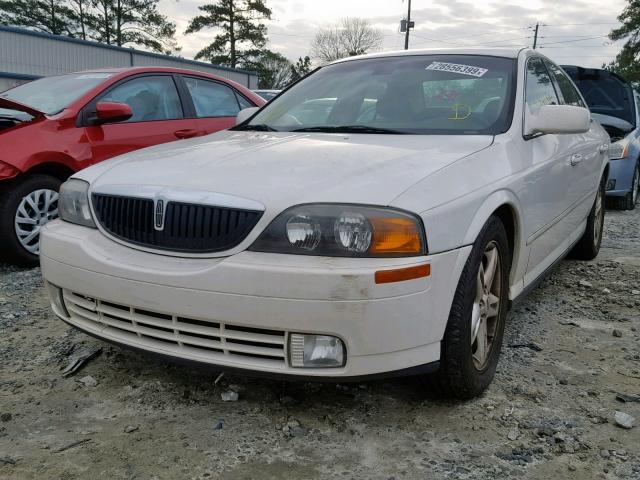 1LNHM86S02Y712653 - 2002 LINCOLN LS WHITE photo 2