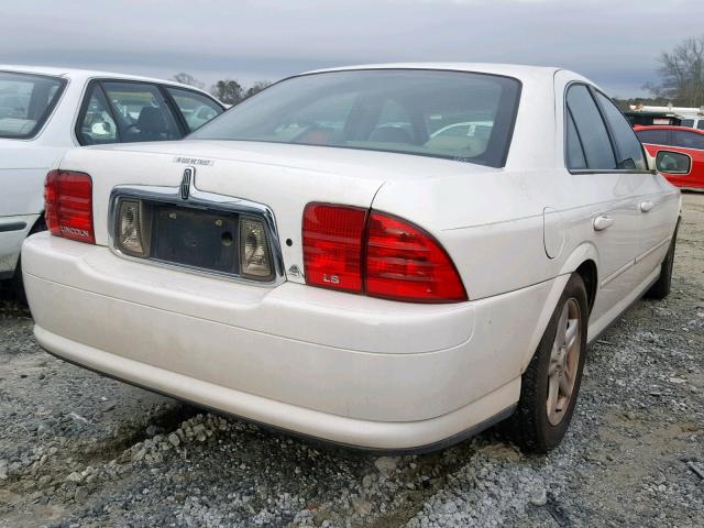 1LNHM86S02Y712653 - 2002 LINCOLN LS WHITE photo 4