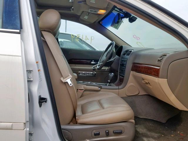 1LNHM86S02Y712653 - 2002 LINCOLN LS WHITE photo 5