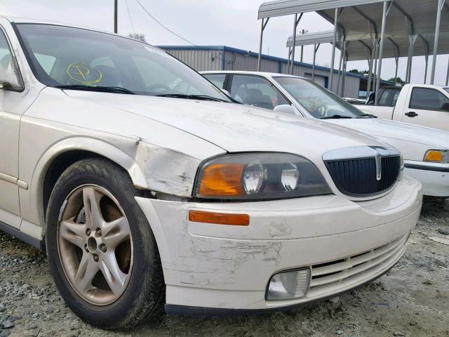 1LNHM86S02Y712653 - 2002 LINCOLN LS WHITE photo 9