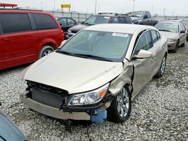 1G4GD5E39CF302256 - 2012 BUICK LACROSSE P GOLD photo 2