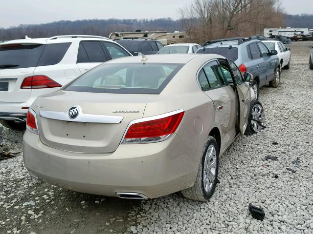 1G4GD5E39CF302256 - 2012 BUICK LACROSSE P GOLD photo 4