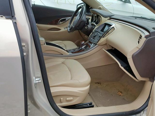 1G4GD5E39CF302256 - 2012 BUICK LACROSSE P GOLD photo 5