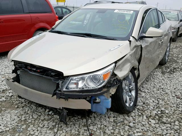 1G4GD5E39CF302256 - 2012 BUICK LACROSSE P GOLD photo 9