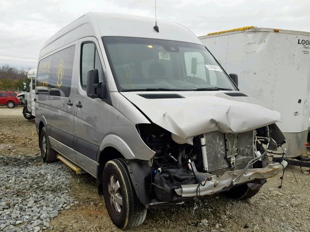 8BRPE7DD4GE129148 - 2016 MERCEDES-BENZ SPRINTER 2 SILVER photo 1