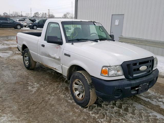 1FTYR10D68PA87391 - 2008 FORD RANGER WHITE photo 1