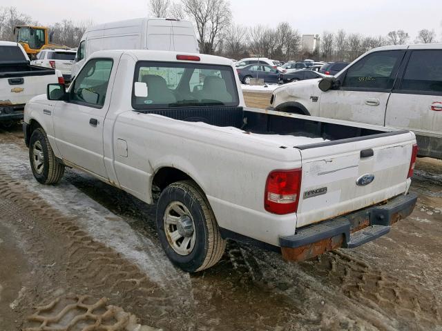 1FTYR10D68PA87391 - 2008 FORD RANGER WHITE photo 3