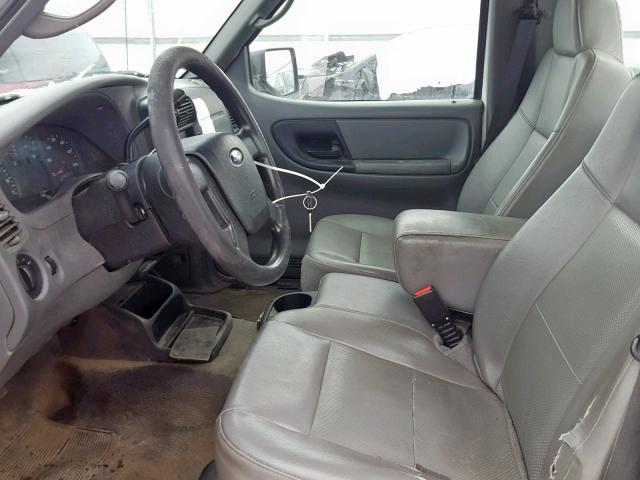 1FTYR10D68PA87391 - 2008 FORD RANGER WHITE photo 5