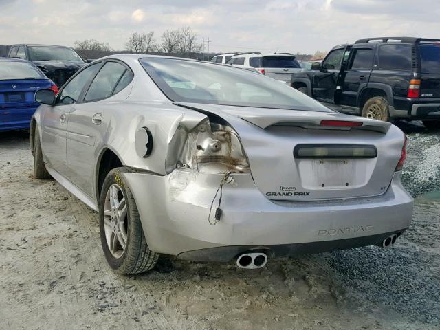2G2WR554461237519 - 2006 PONTIAC GRAND PRIX SILVER photo 3