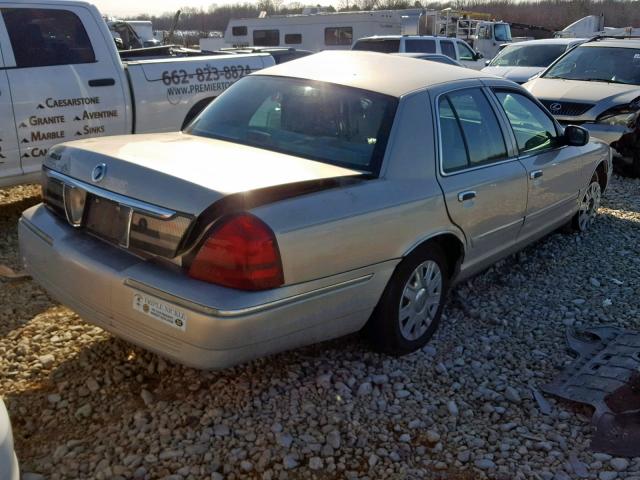 2MEFM74V27X602342 - 2007 MERCURY GRAND MARQ GRAY photo 4