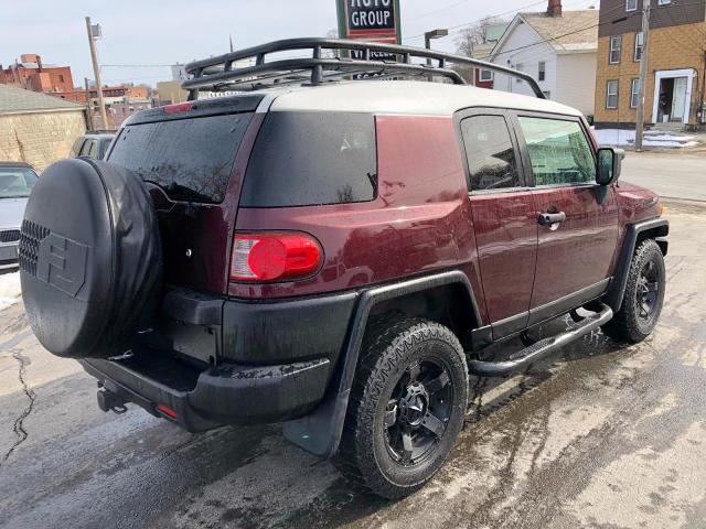 JTEBU11F870027460 - 2007 TOYOTA FJ CRUISER MAROON photo 2