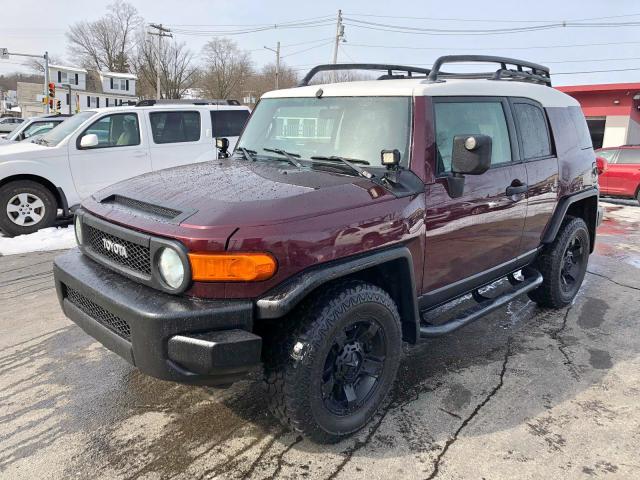 JTEBU11F870027460 - 2007 TOYOTA FJ CRUISER MAROON photo 4