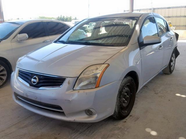 3N1AB6AP8CL619145 - 2012 NISSAN SENTRA 2.0 SILVER photo 2